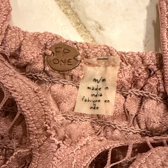 Free People Mauve Lace Bralette - Picture 2 of 3